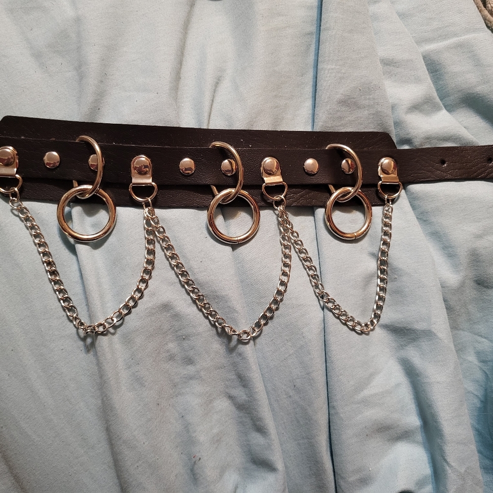 Punk goth collar